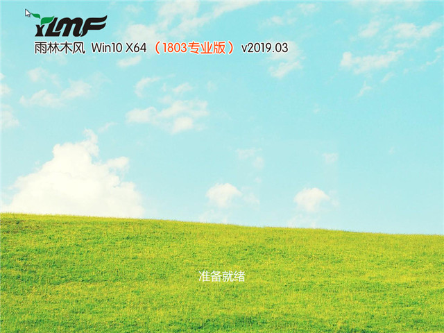 雨林木风 Win10 x64(1803专业版)v2019.03