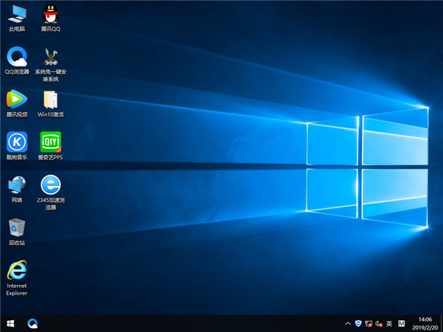 雨林木风 Win10 x64(1803专业版)v2019.03