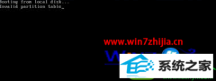 win10ϵͳװʱʾinvalid partition tableķ